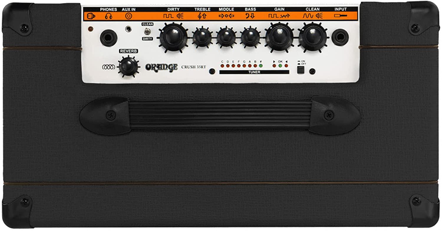 Orange - Combo Crush para Guitarra Electrica 35W 1 X 10", Color Negro Mod.Crush 35RT BK_54