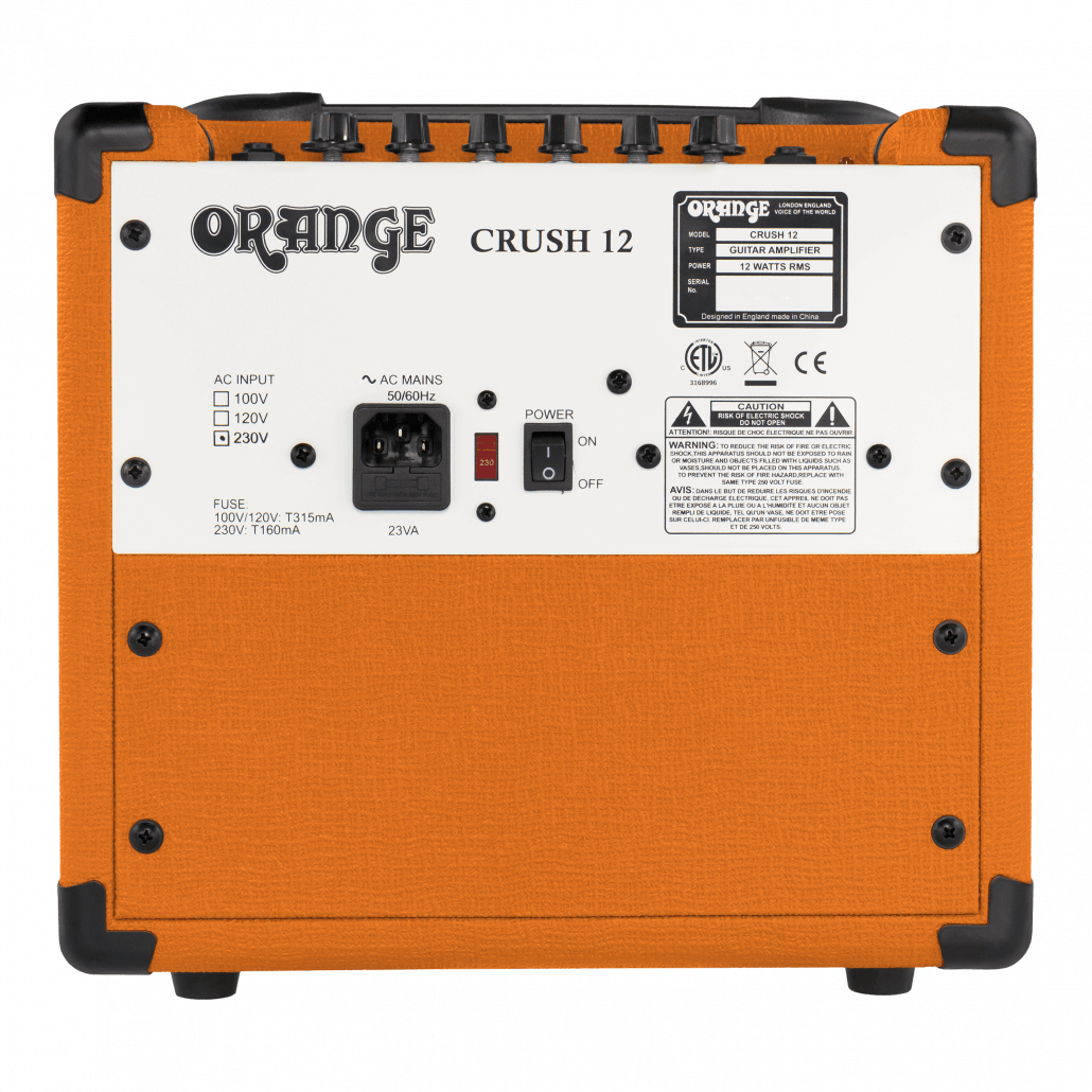 Orange - Combo Crush para Guitarra Eléctrica 12W, 1x6" Mod.CRUSH 12_2