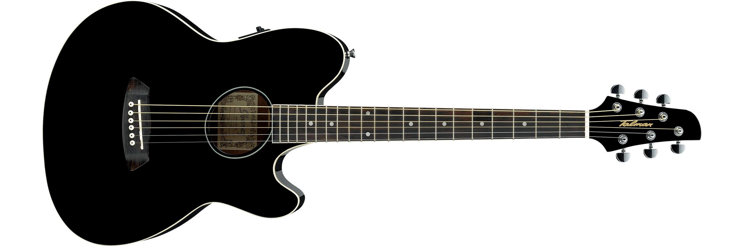 Ibañez - Guitarra Electroacústica Talman, Color: Negro Mod.TCY10E-BK_16