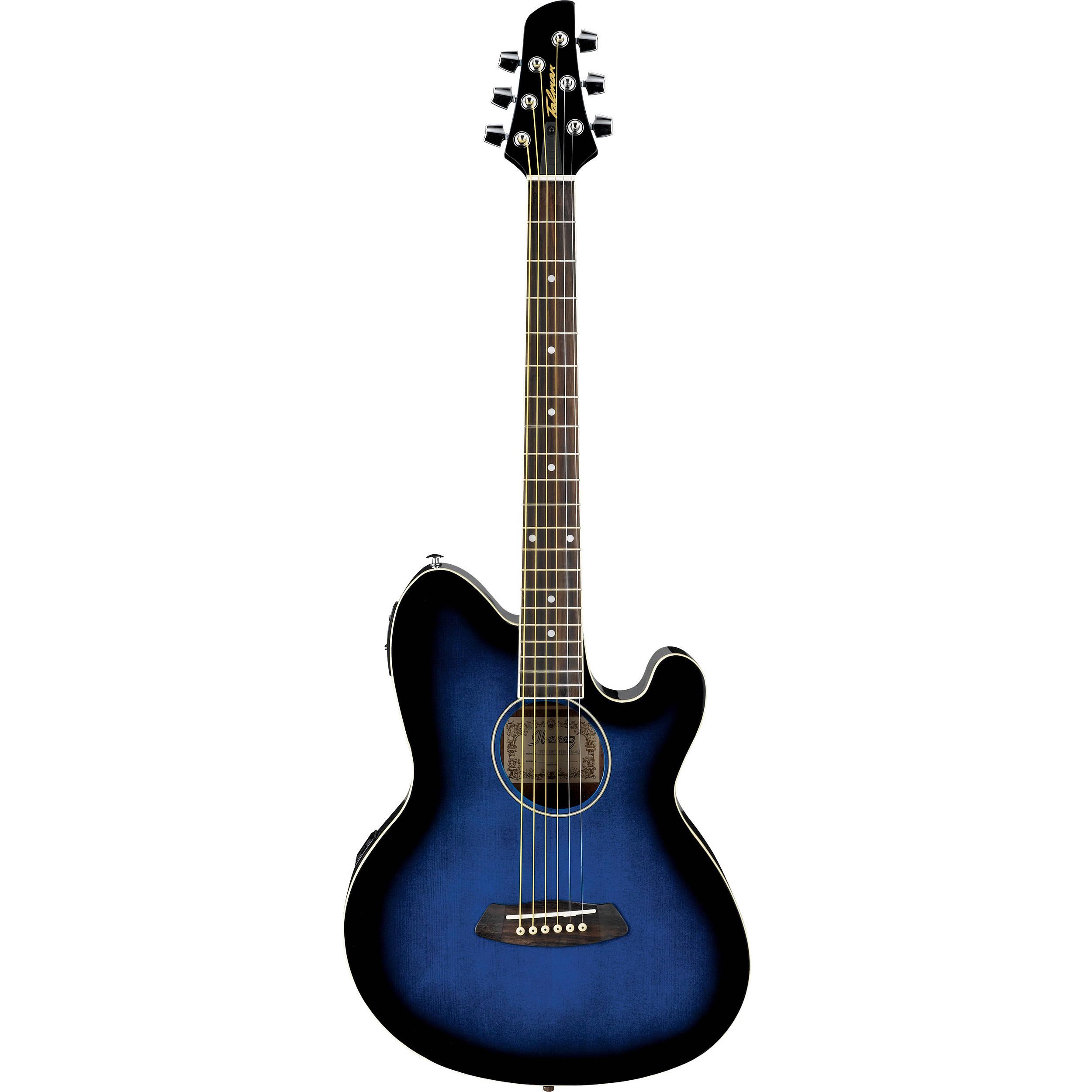 Ibañez - Guitarra Electroacústica Talman, Color: Azúl Somb. Mod.TCY10E-TBS_21