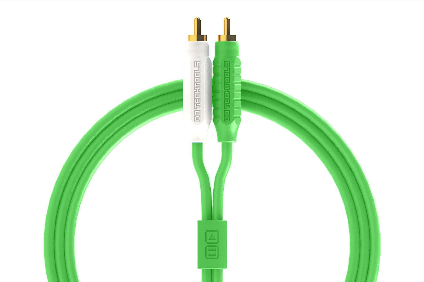 DJTT - Cable de Audio RCA a RCA 2 de 2 mts, Color: Verde_9