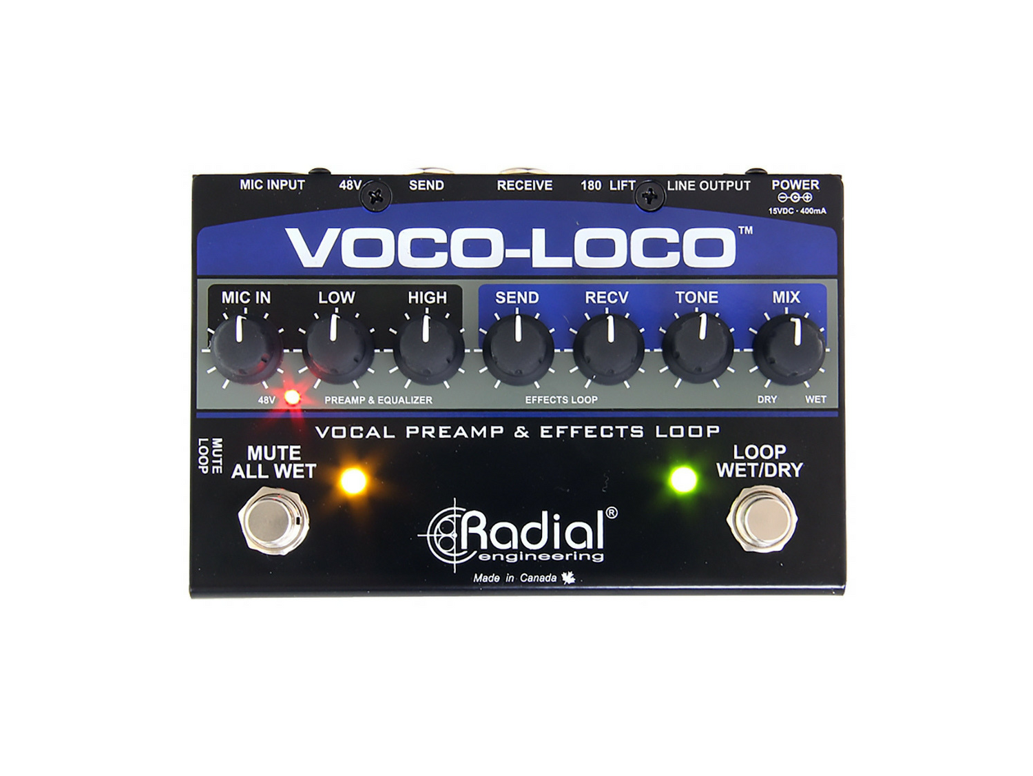 Radial - Pedal para Envío de Efectos Mod.Voco-Loco_51