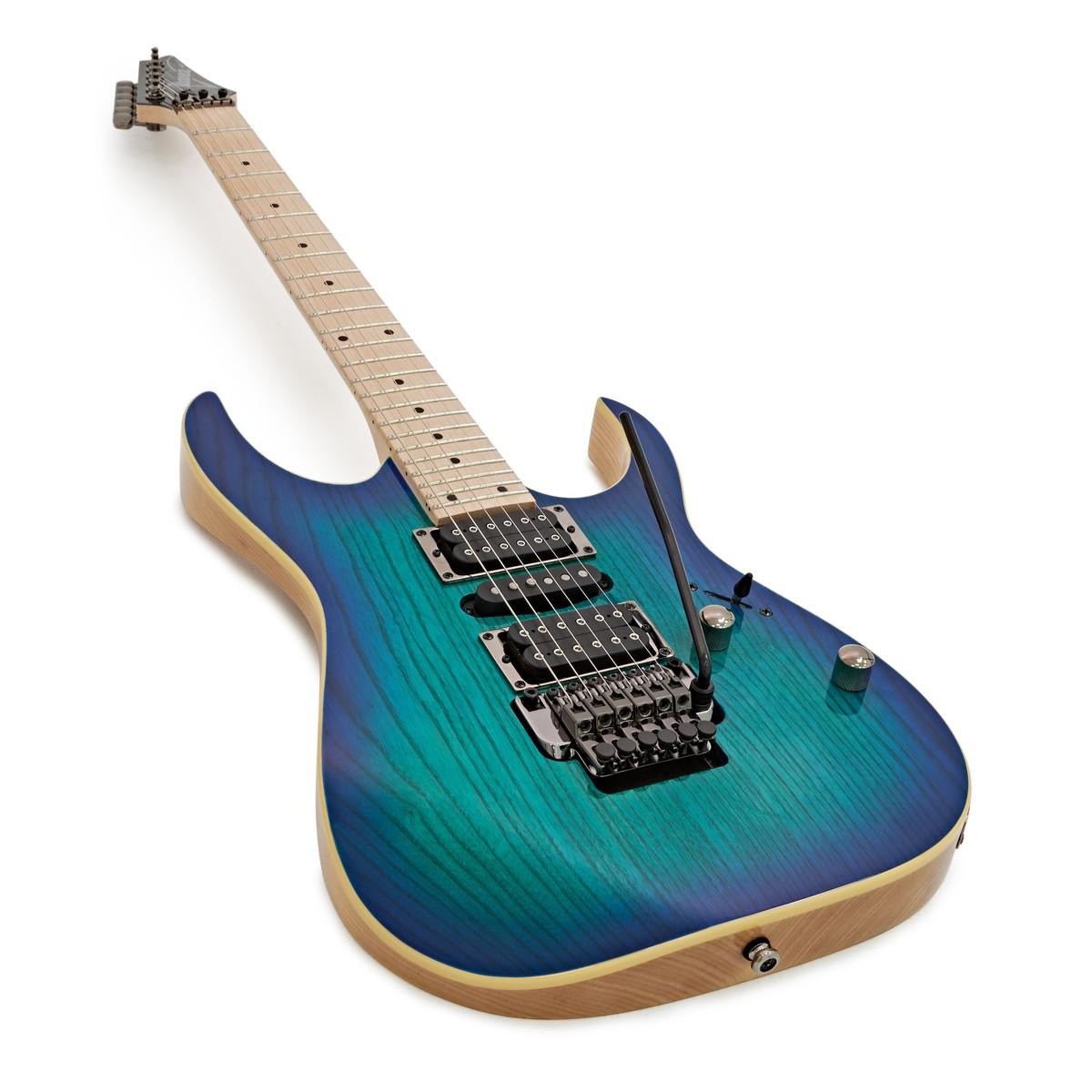 Ibañez - Guitarra Eléctrica RG, Color: Azúl Sombreado Mod.RG370AHMZ-BMT_4