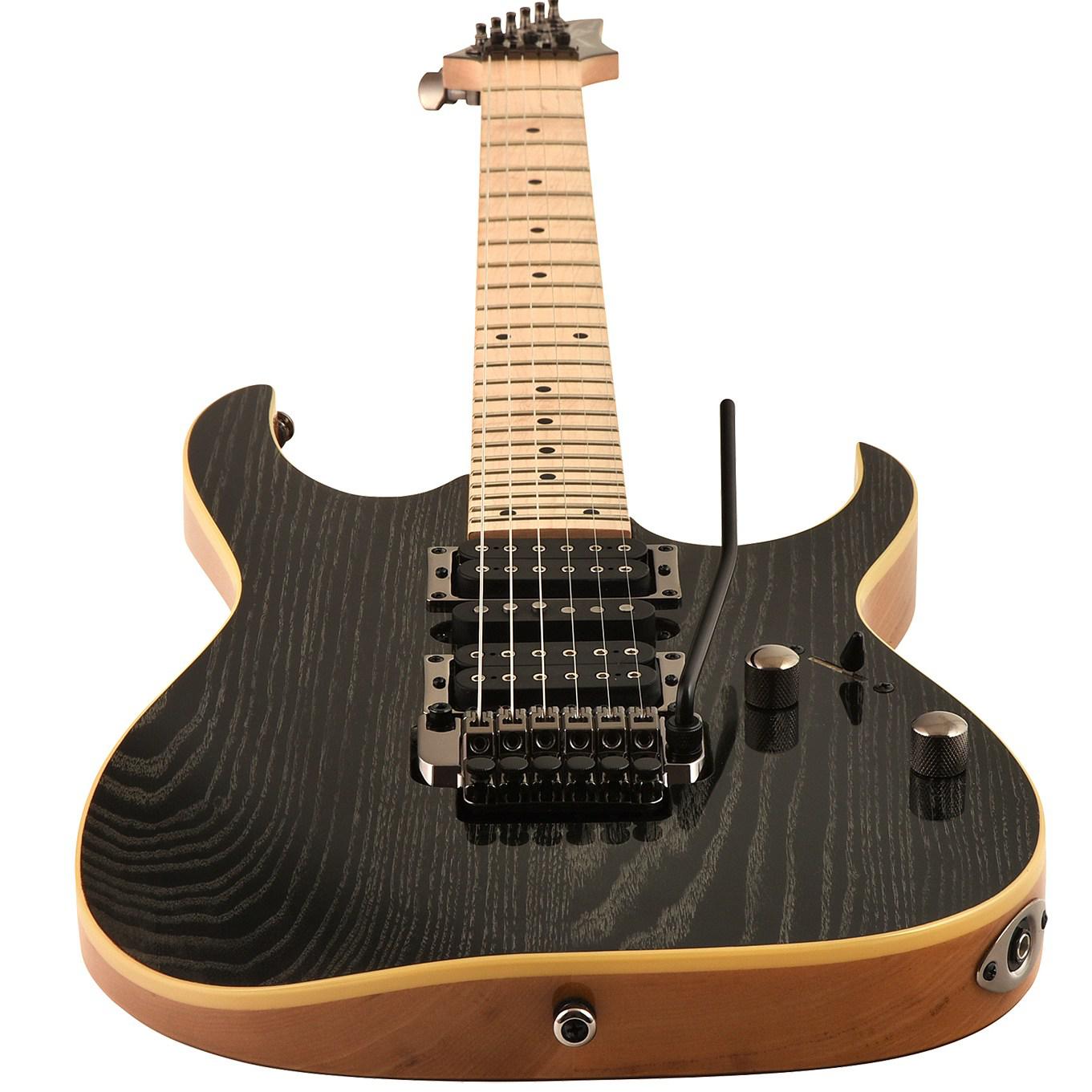 Ibañez - Guitarra Eléctrica RG, Color: Negro Veteado Mod.RG370AHMZ-SWK_9