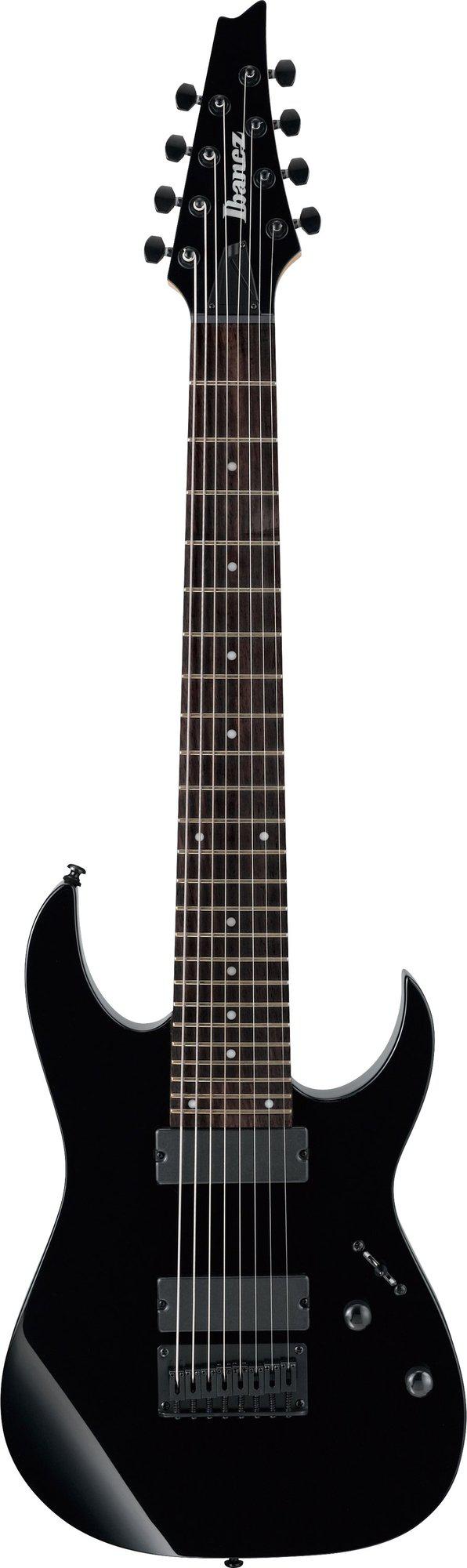 Ibañez - Guitarra Electrica RG, de 8 Cuerdas Color Negro Mod.RG8-BK_14