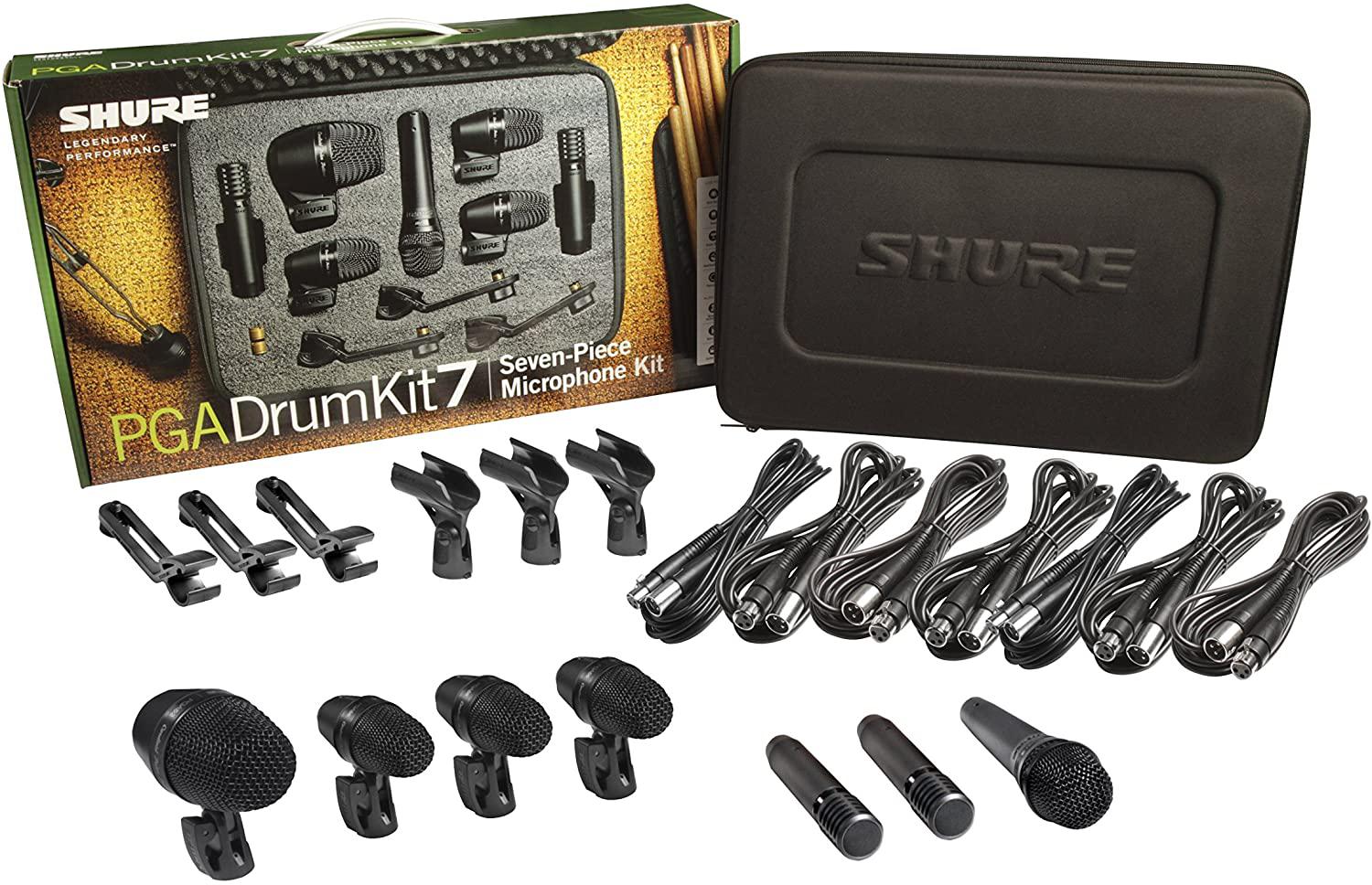 Shure - Kit de 5 Micrófonos Mod.PGADRUMKIT5_46