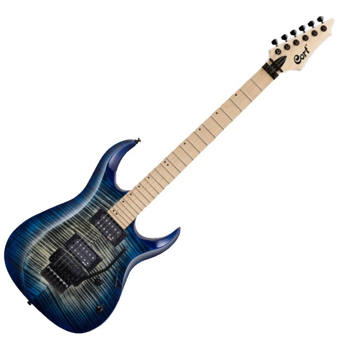 Cort - Guitarra Eléctrica X, Color: Azúl Somb. Mod.X300-BLB_29