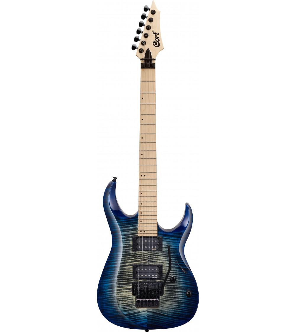 Cort - Guitarra Eléctrica X, Color: Azúl Somb. Mod.X300-BLB_30