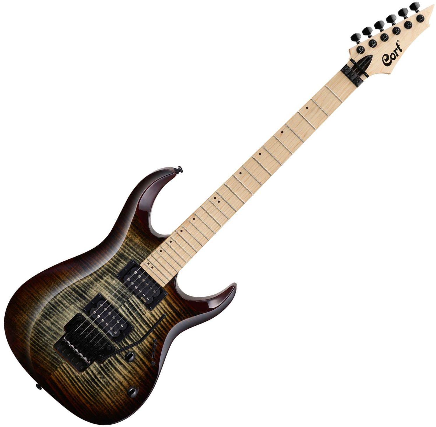 Cort - Guitarra Eléctrica X, Color: Café Somb. Mod.X300-BRB_32