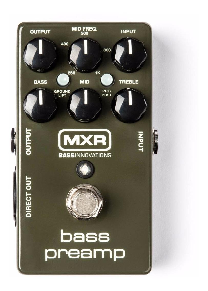 Dunlop - Pedal MXR Bass Preamp Mod.M81_209