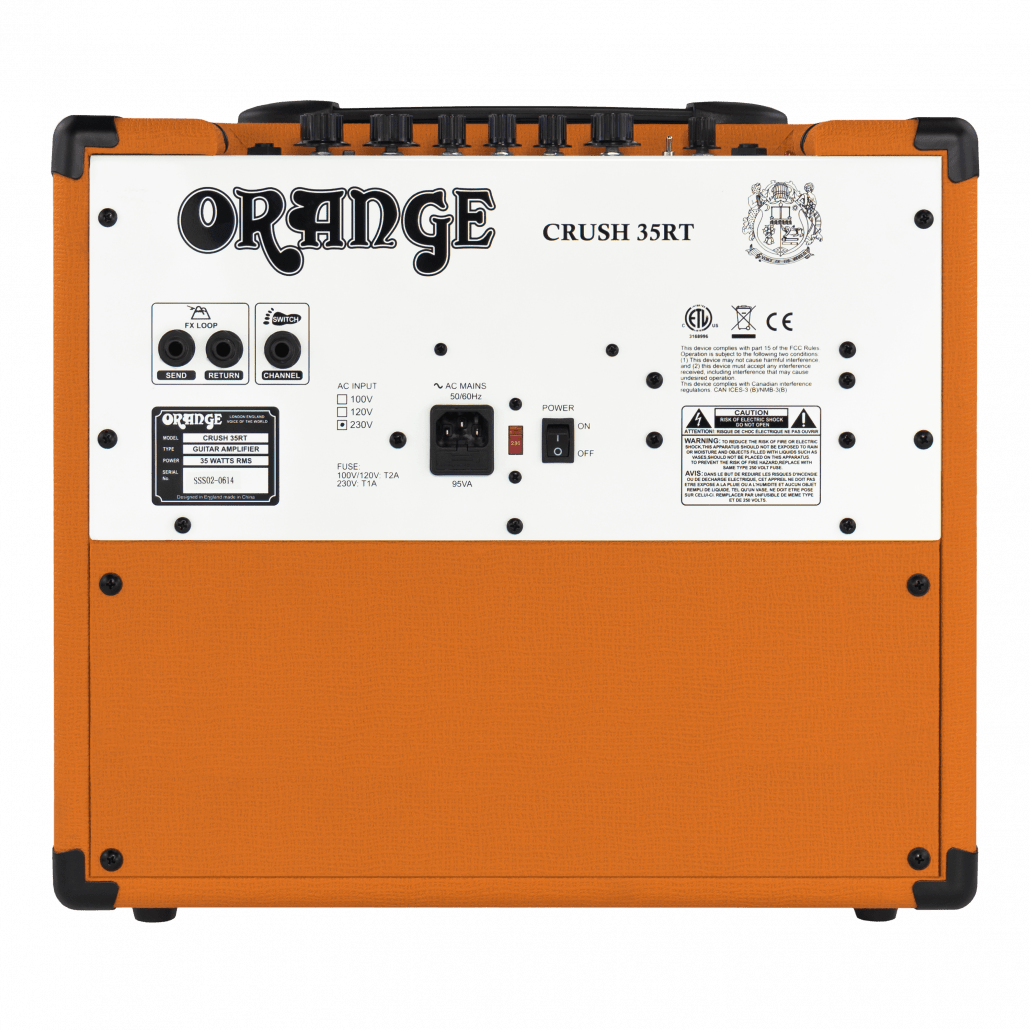 Orange - Combo Crush para Guitarra Eléctrica, 35W 1x10" con FX Mod.CRUSH 35RT_46