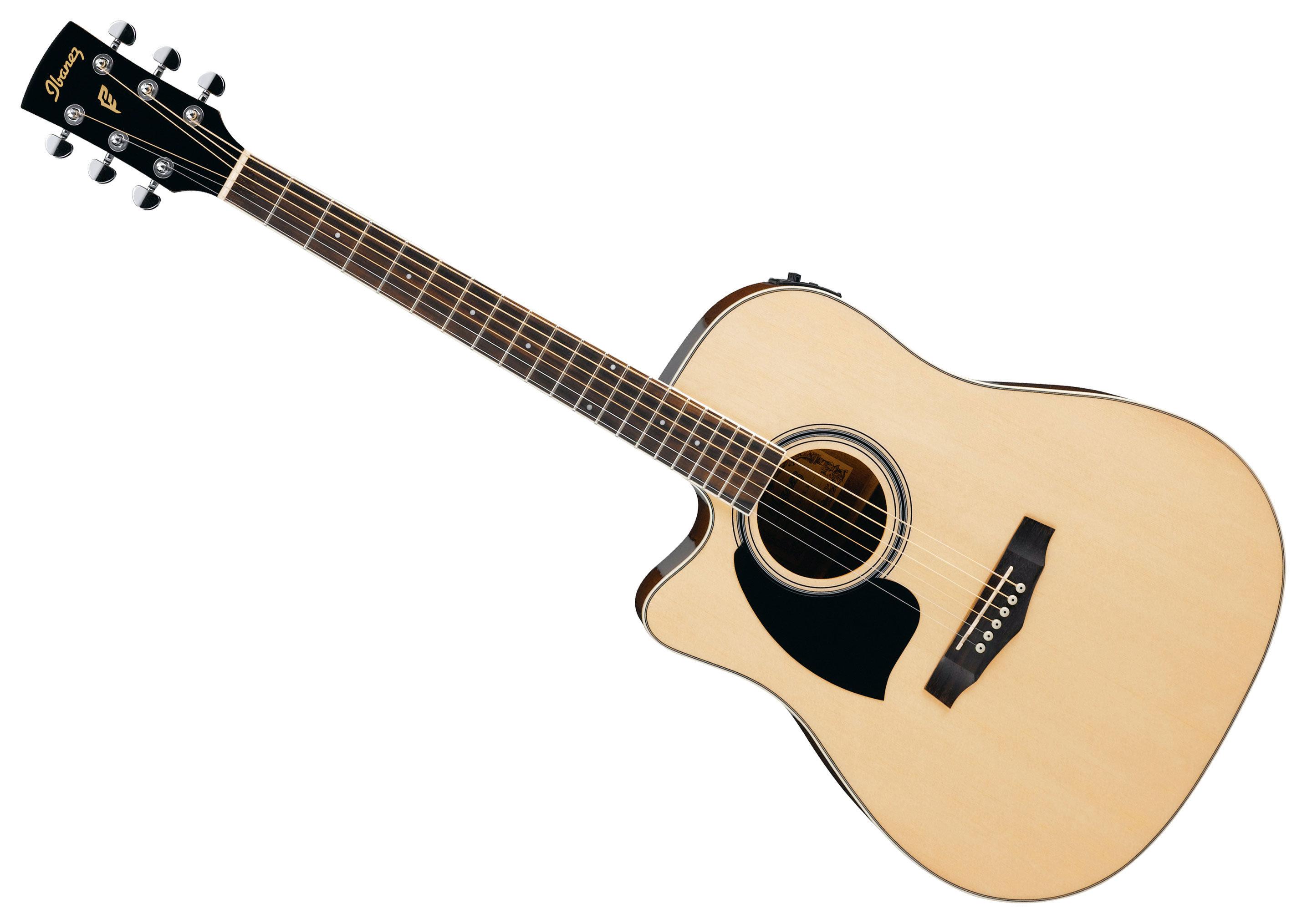 Ibañez - Guitarra Electroacustica Zurda PF, Color: Natural Mod.PF15LECE-NT_27