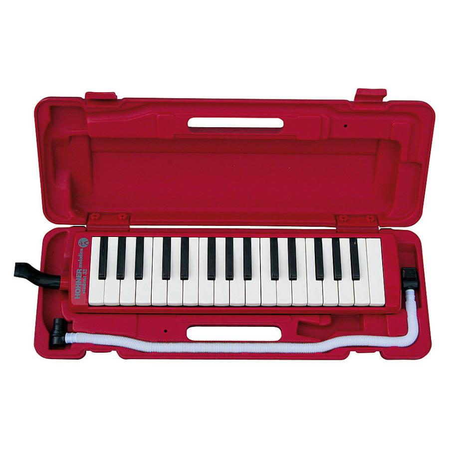 Hohner - Melódica Piano 32T.Fa-Do Color Rojo Con Estuche Mod.C943214_8