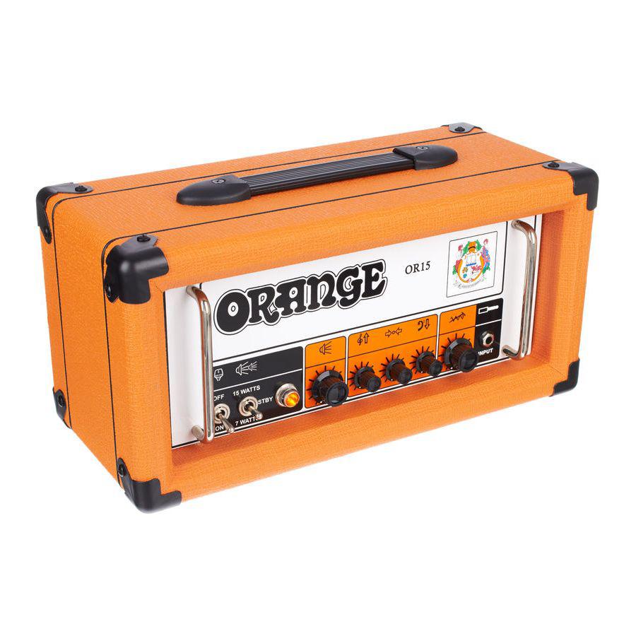 Orange - Amplificador OR para Guitarra Eléctrica, 15W Mod.OR15H_122
