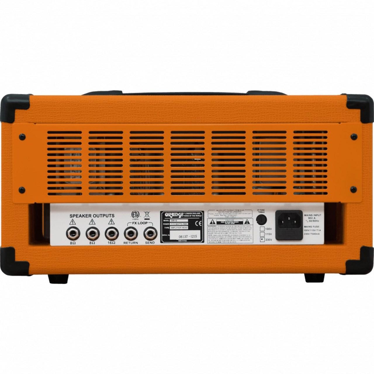 Orange - Amplificador OR para Guitarra Eléctrica, 15W Mod.OR15H_124