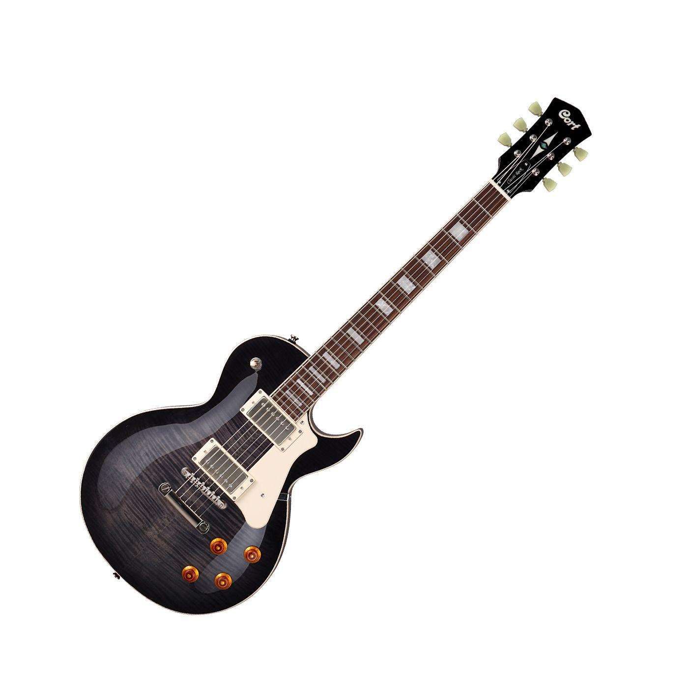 Cort - Guitarra Eléctrica Classic Rock, Color: Negra Transp. Mod.CR250-TBK_2