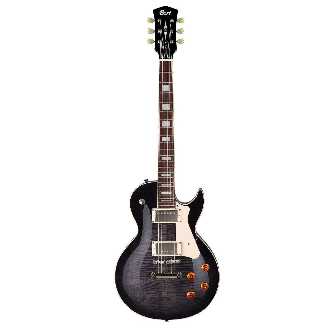 Cort - Guitarra Eléctrica Classic Rock, Color: Negra Transp. Mod.CR250-TBK_3