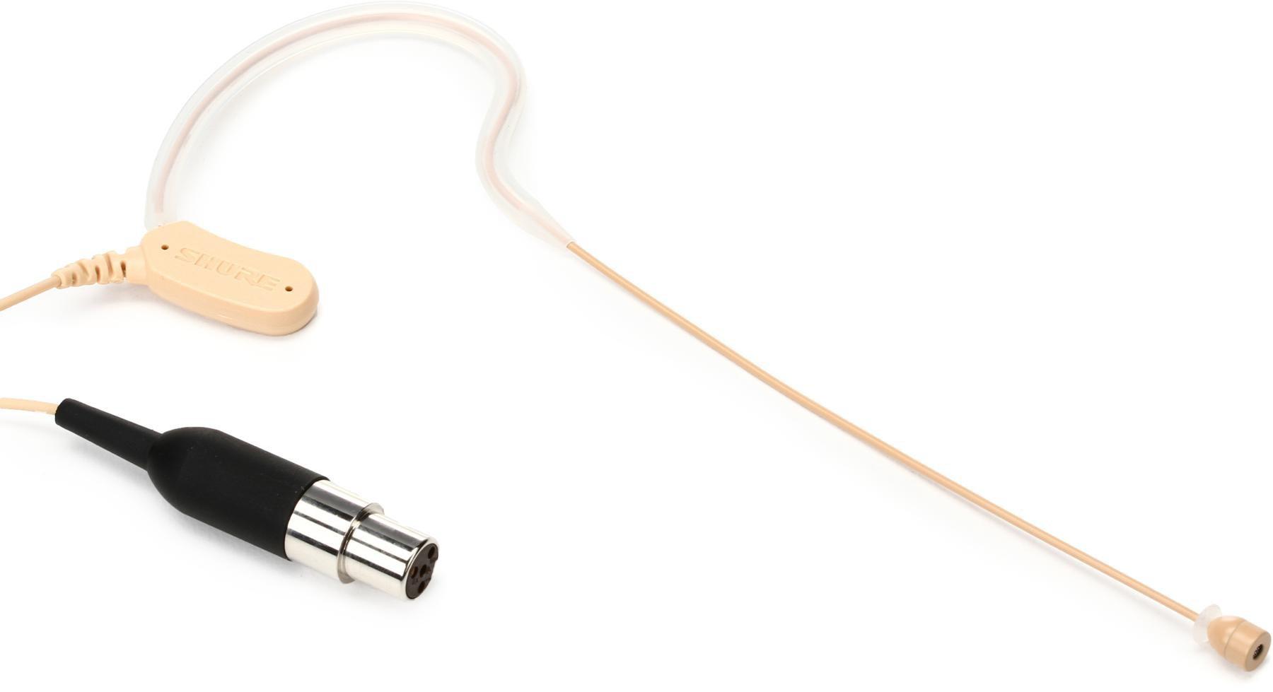 Shure - Microfono Condensador Tipo Earset, Patron Omnidireccional Color: Piel Mod.MX153T/O-TQG_14