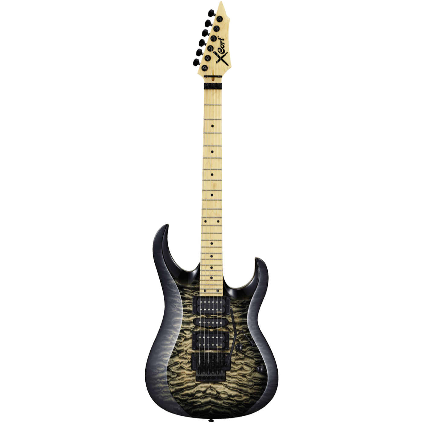 Cort - Guitarra Electrica X, Color: Gris Sombra. Mod.X-11 QM GB_36