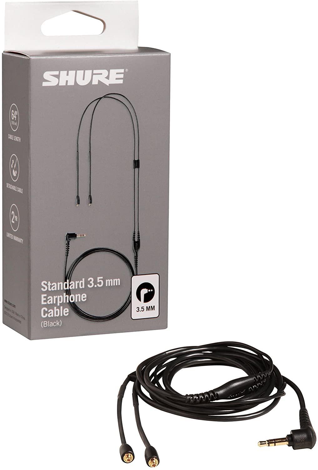 Shure - Cable de Reemplazo para Auriculares In-Ear, Color: Negro Mod.EAC64BK_4