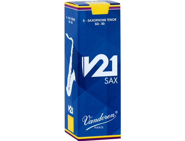 Vandoren - 5 Cañas V21 para Saxofón Tenor Mod.SR82__
