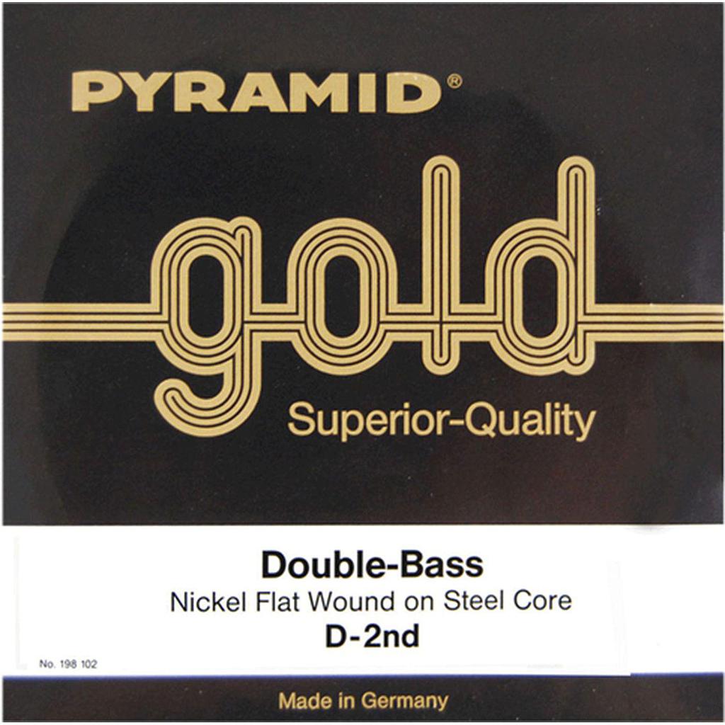 Pyramid - Cuerda 4A.(E) para Contrabajo, Gold Mod.198 104