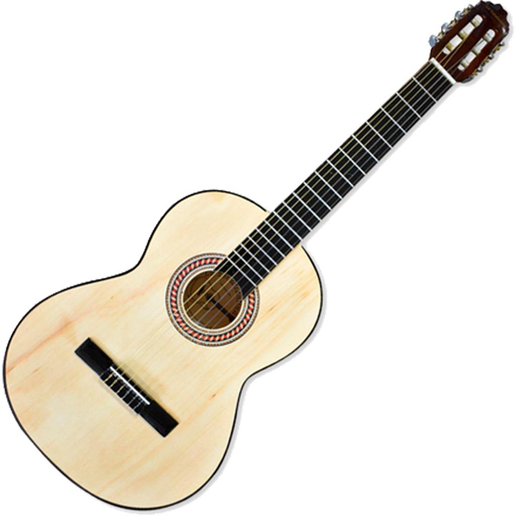 La Estudiantina - Guitarra Cláscia de Tapa Clara, Color: Natural Mod.LEGC10