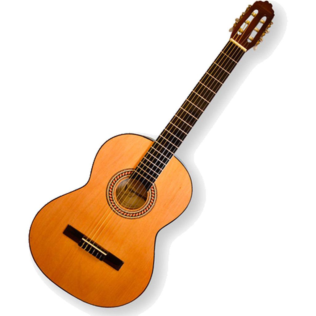 La Estudiantina - Guitarra Cláscia de Tapa Oscura, Color: Natural Mod.LEGC12