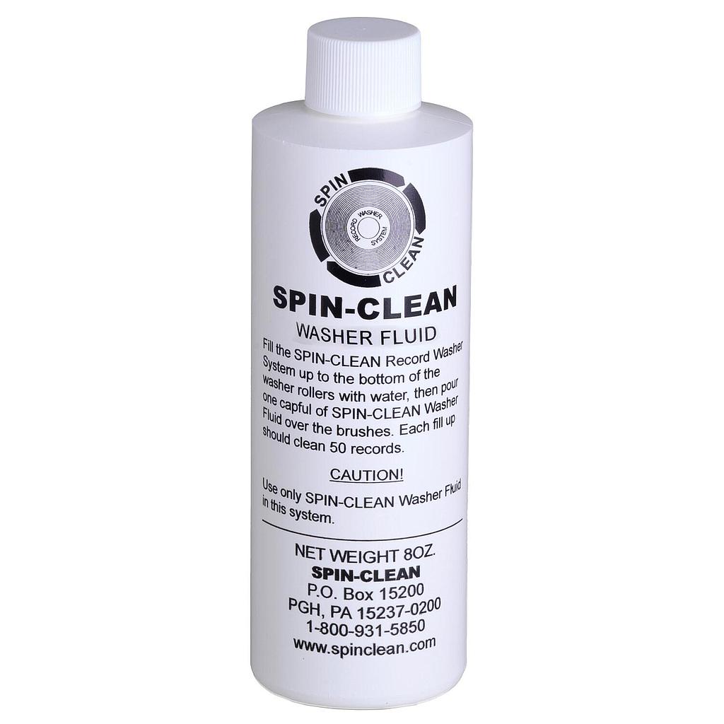 Spin Clean - Líquido Limpiador para Record Washer Vinil, 236 ml Mod.SC-8OZ