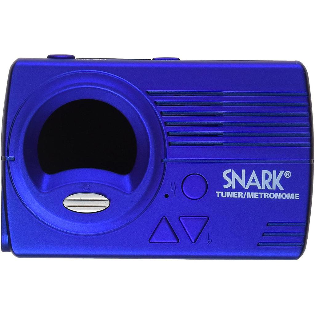 Snark - Afinador/Metronomo para Guitarra/Bajo, Color Azul Mod.SN3