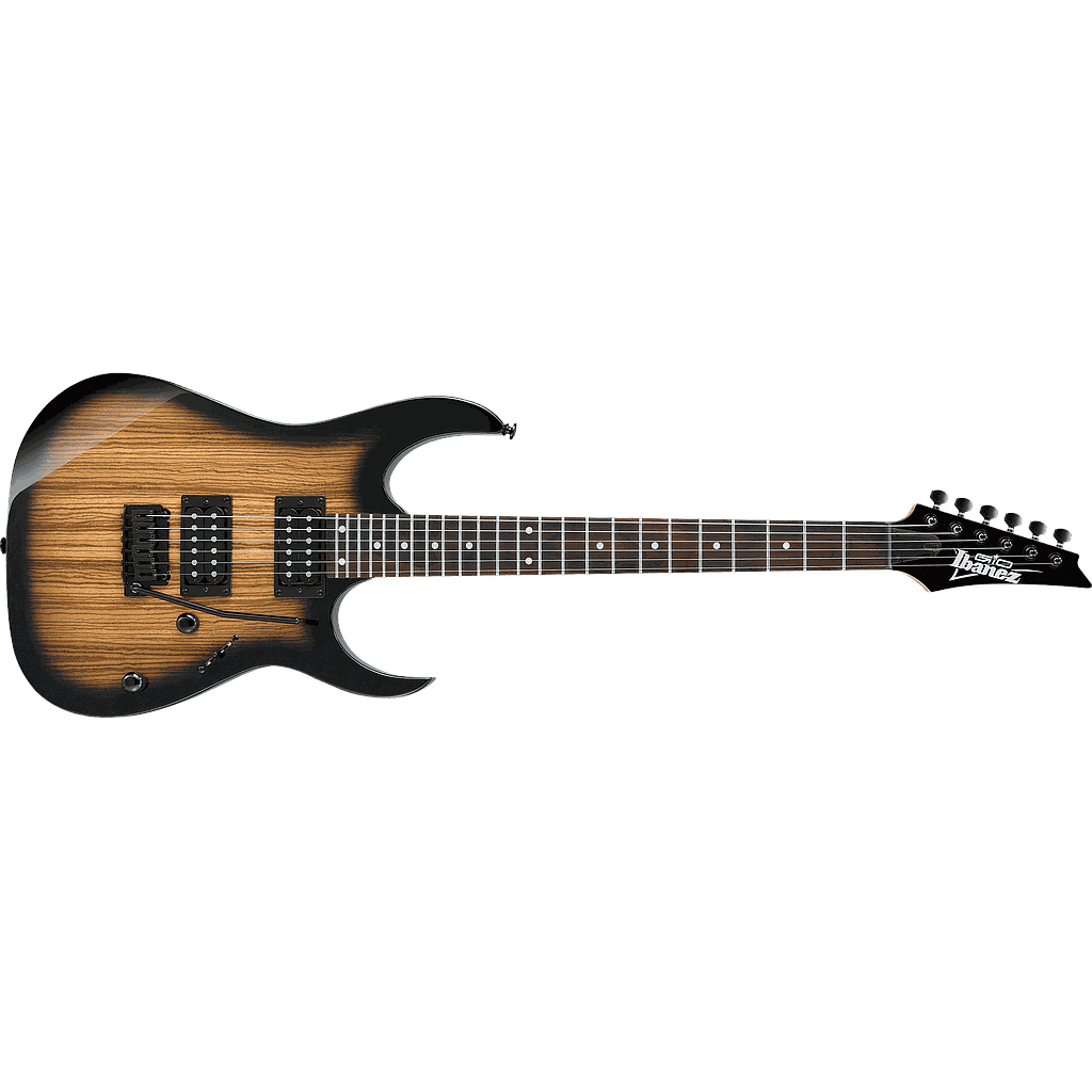 Ibañez - Guitarra Eléctrica RG, Color: Natural Sombreado Mod.GRG120ZW-NGT