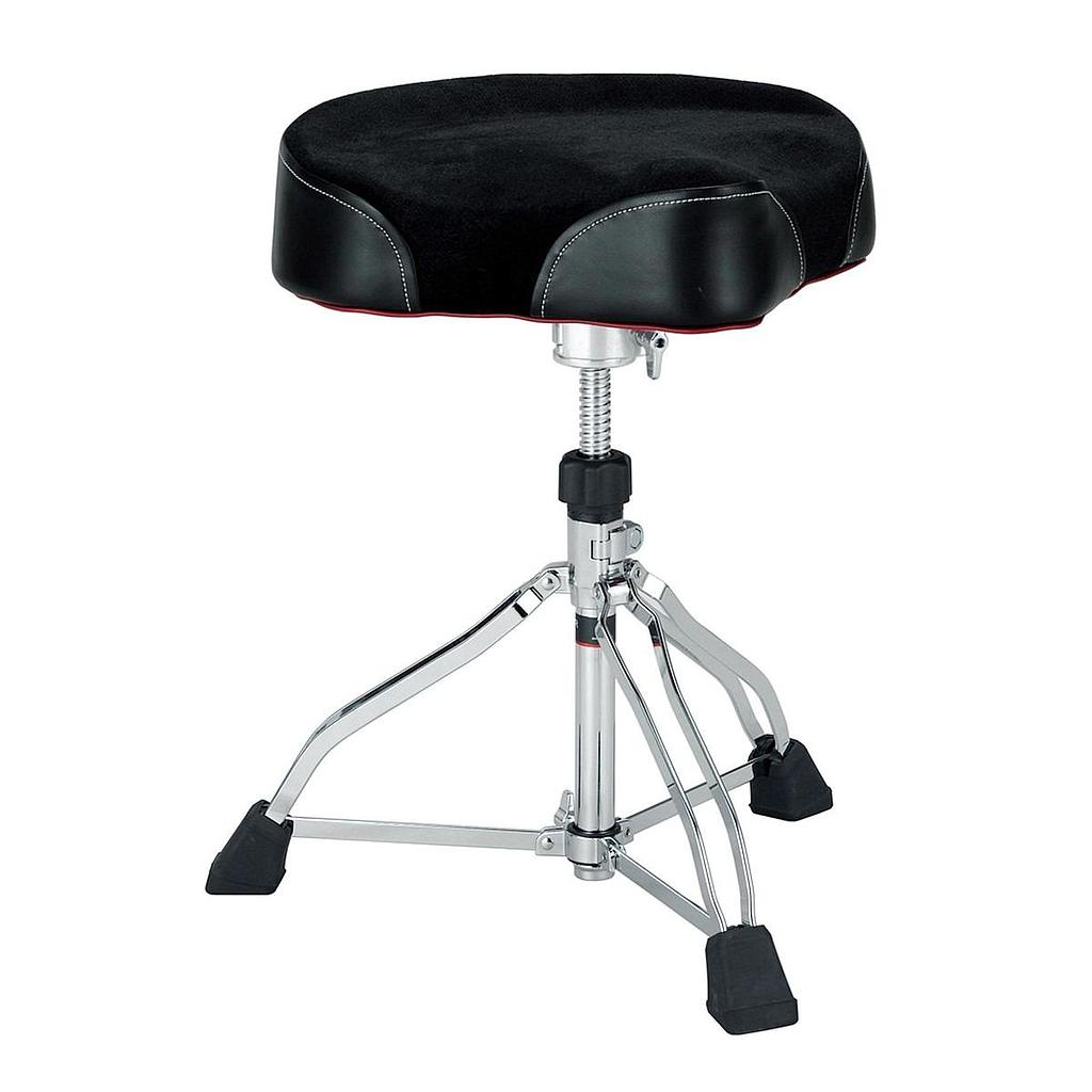 Tama - Asiento 1st Chair Round Rider para Baterista,  Material: Tela Color: Negro Mod.HT530BC