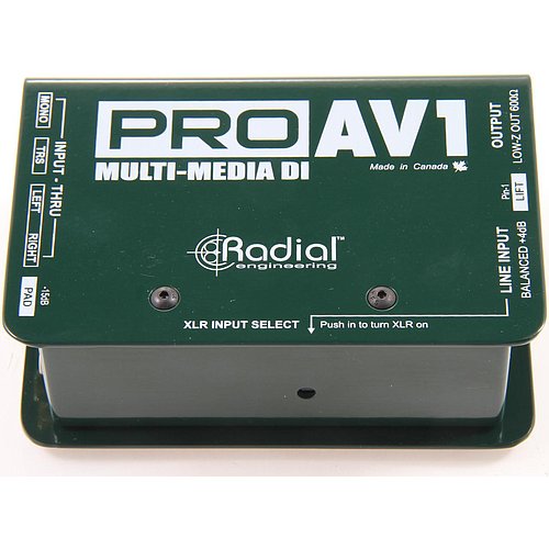 Radial - Caja Directa Pasiva Multimedia Mod.ProAV1_55