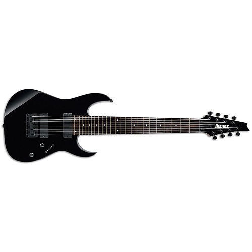 Ibañez - Guitarra Electrica RG, de 8 Cuerdas Color Negro Mod.RG8-BK_12