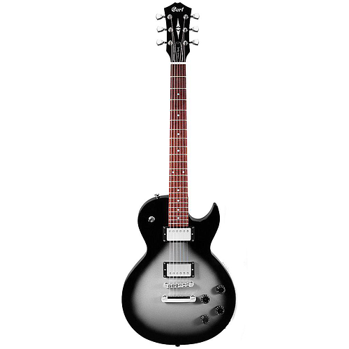 Cort - Guitarra Eléctrica CR, Color: Plata Sombreado Mate Mod.CR150-SBS_26