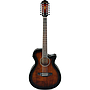 Ibañez - Guitarra Electroacústica AEG de 12 Cuerdas, Color: Caoba Mod.AEG1812II-DVS_106