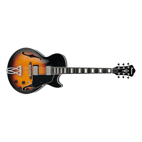 Ibañez - Guitarra Eléctrica Artcore, Color Amarillo Sombra Mod.AG75-BS_42