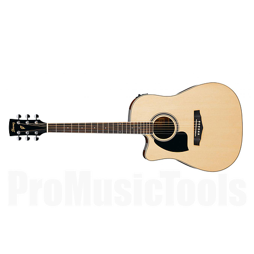Ibañez - Guitarra Electroacustica Zurda PF, Color: Natural Mod.PF15LECE-NT_21