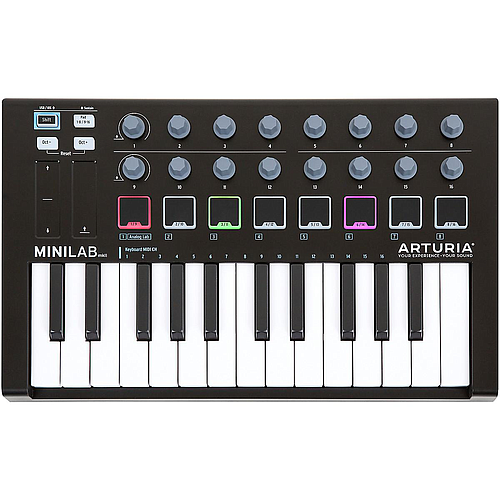 Arturia - Teclado MIDI, Color: Negro Mod.Minilab MK2_5
