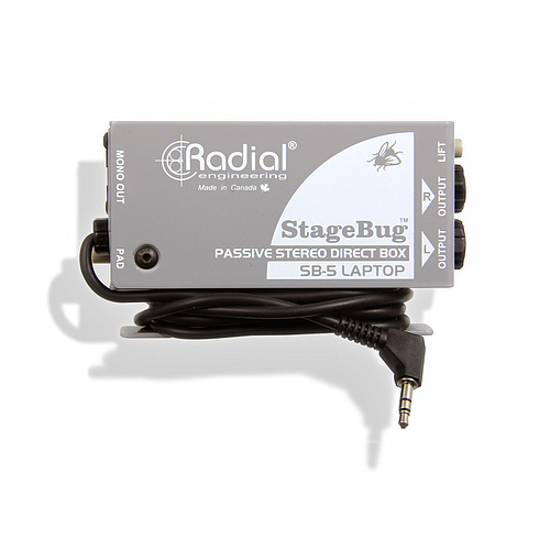 Radial - Caja Directa Estereo para Laptop Mod.StageBug SB-5_410