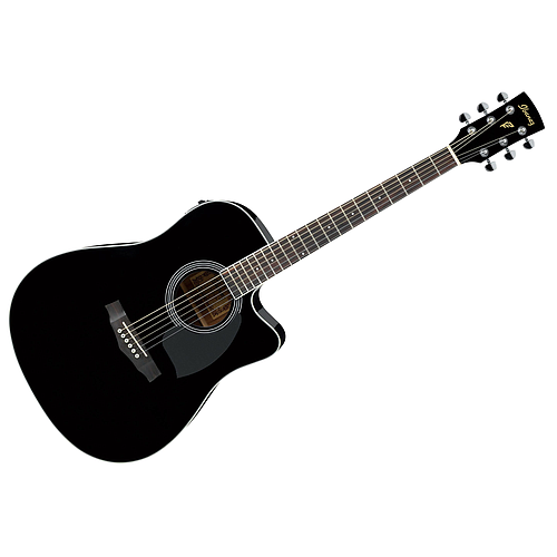 Ibañez - Guitarra Electroacústica PF, Color: Negro Mod.PF15ECE-BK_5