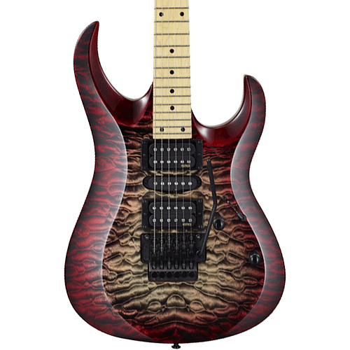 Cort - Guitarra Electrica X, Color: Vino Sombra Mod.X-11 QM WRB_46