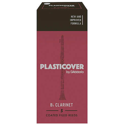 D'Addario - 5 Cañas Plasticover para Clarinete Sib, Medida: Varias Mod.RRP05BCL__0_14