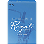 D'Addario - Cañas Royal para Sax Baritono, 10 Piezas Medida: 2 Mod.RLB1020_20