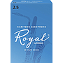 D'Addario - Cañas Royal para Sax Baritono, 10 Piezas Medida: 2 1/2 Mod.RLB1025_21
