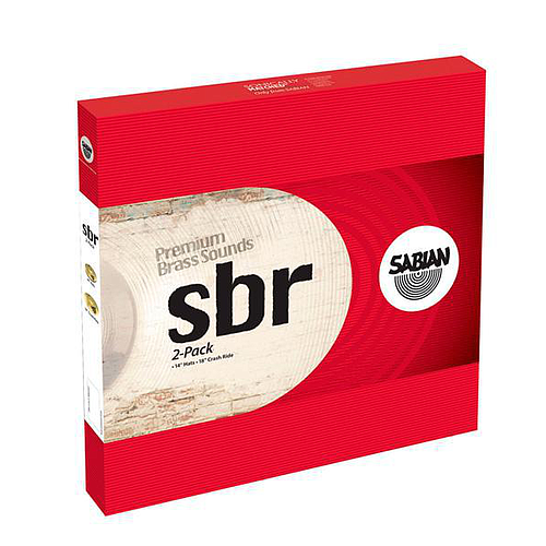 Sabian - Platillo SBR 2 Pack 14 Hats y 18 Crash Ride Mod.SBR5002