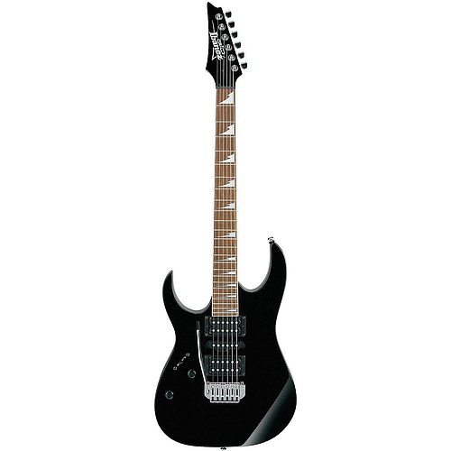 Ibañez - Guitarra Eléctrica RG Zurda, Color: Negra Mod.GRG170DXL-BKN