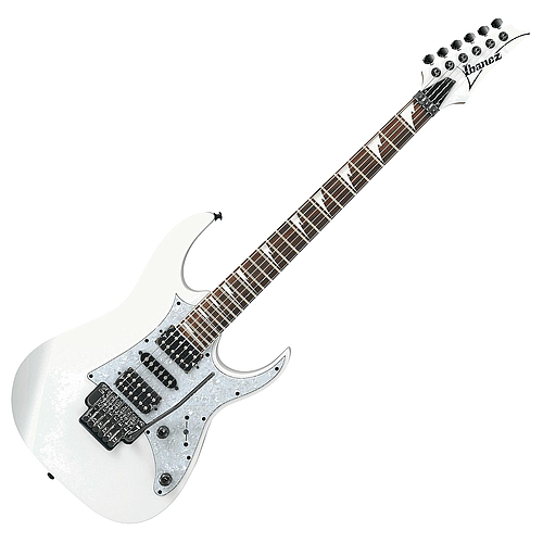 Ibañez - Guitarra Eléctrica RG, Color Blanca Mod.RG350DXZ-WH