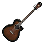 Ibañez - Guitarra Electroacústica AEG de 12 Cuerdas, Color: Caoba Mod.AEG1812II-DVS