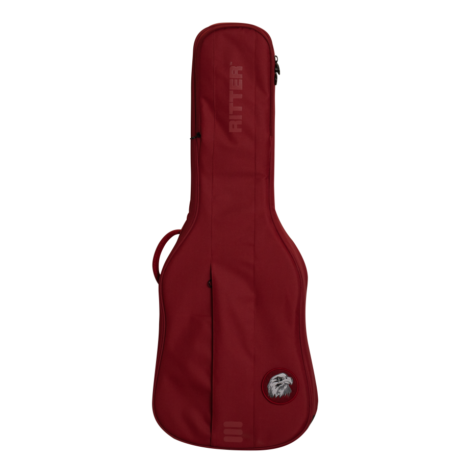Ritter - Funda CAROUGE para Guitarra Eléctrica, Color: Rojo Mod.RGC3-E/SRD_19